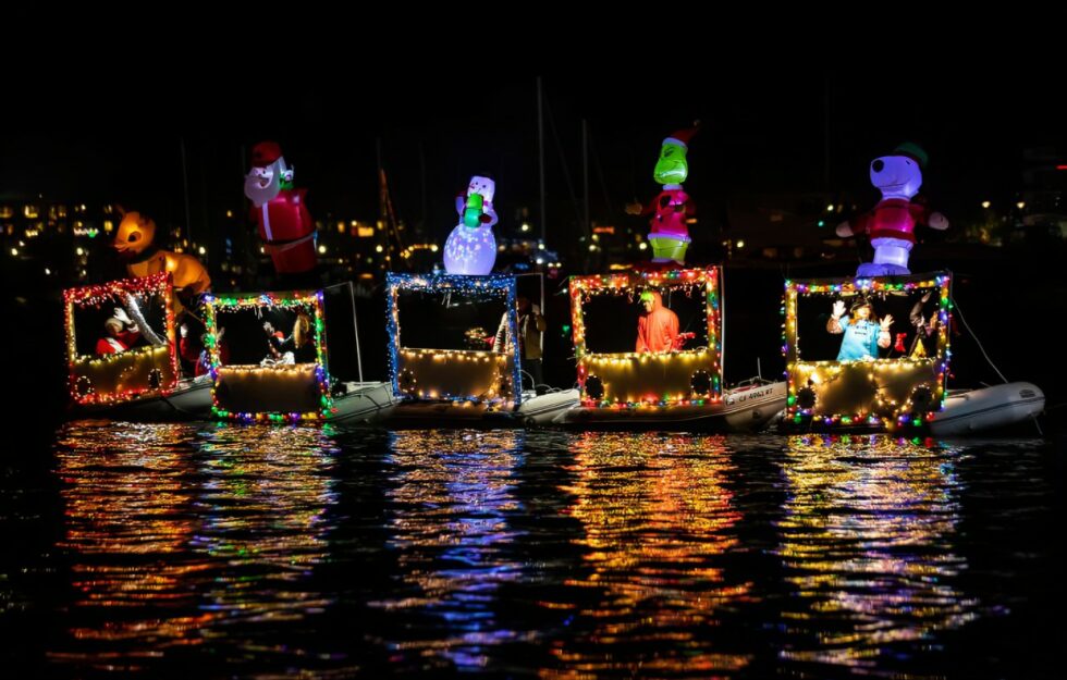MARINA DEL REY HOLIDAY BOAT PARADE DECEMBER 10TH (LOS ANGELES) The