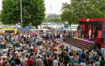 THE NATIONAL THEATRE PRESENTS: THE RIVER STAGE, UNTIL  JULY 28 (LONDON)